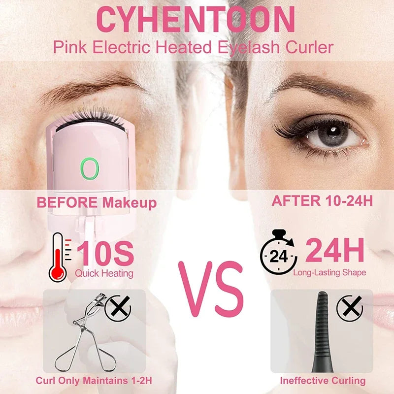 Heated Eyelash Curler - USB Rechargeable