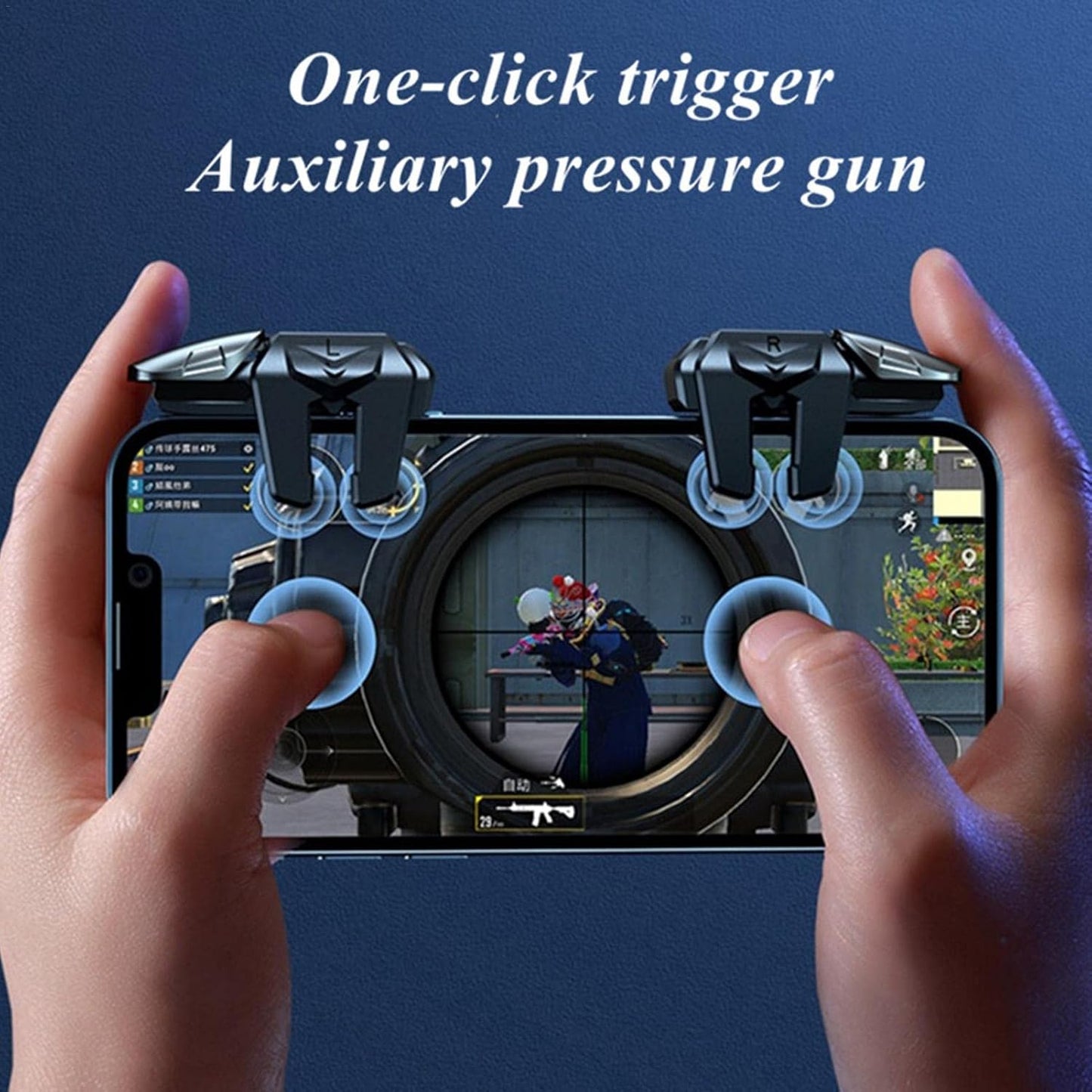 G21 Mobile Game Controller – Joystick & Triggers for PUBG, Call of Duty, and Free Fire